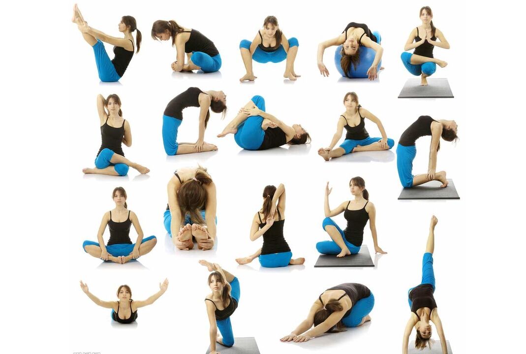 yoga-oefeningen om af te vallen