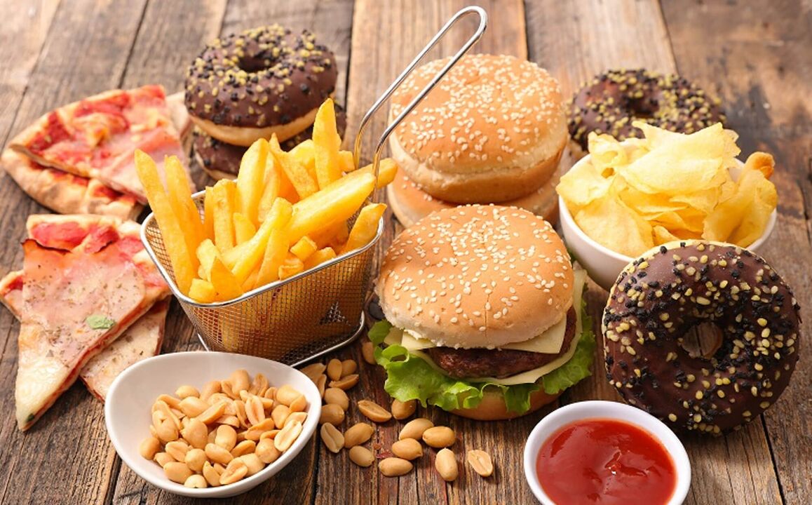 Op het Japanse dieet zijn snoep en fastfood verboden.